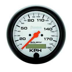 Picture of AutoMeter 5887 Gauge, Speedo, 3 3/8" , 120mph, Elec. Program W/ Lcd Odo, Phantom