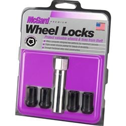 Picture of McGard 25357 Tuner Style Cone Seat Wheel Locks-Black