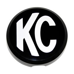 Picture of KC HiLiTES 5105 6" Plastic Cover - Kc 5105 (black With White Kc Logo)