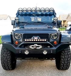 Picture of KC HiLiTES 91300 KC Pro6 Gravity LED 6in Infinity Ring Spot 1-Light Universal