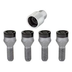 Picture of McGard 27178 Cone Seat Style Wheel Lock Bolts-Black