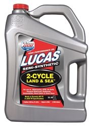 Picture of Lucas Oil Semi-Synthetic 2-Cycle Land and Sea Oil