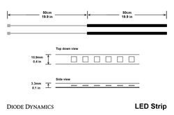 Picture of Diode Dynamics Highly versatile LED Strips to add accent lighting to your vehicle.