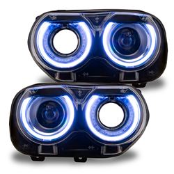 Picture of Oracle Lighting 1329-335 2015-2020 Dodge Challenger Oracle Colorshift Rgb+w Drl Headlight Conversion Kit