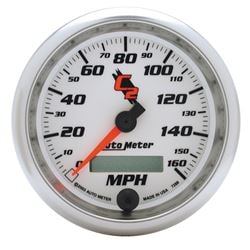 Picture of AutoMeter 7288 Gauge, Speedometer, 3 3/8" , 160mph, Elec. Programmable, C2