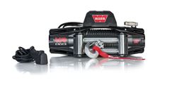Picture of Warn 103250 Vr Evo 8 Electric 12v Dc Winch With Steel Cable Wire Rope: 5/16" Diameter X 90' Length, 4 Ton (8,000 Lb) Pulling Capacity