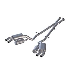 Picture of MBRP S4704AL 2.5" Cat Back; Dual Split Rear Exit; Aluminized Steel.