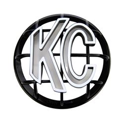Picture of KC HiLiTES 7217 5" Apollo Stone Guard - Kc 7217 (black With White Kc Logo)