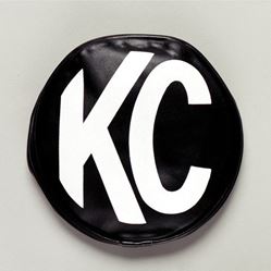 Picture of KC HiLiTES 5800 8" Vinyl Cover - Kc 5800 (black With White Kc Logo)