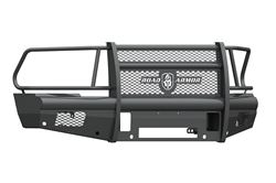 Picture of Road Armor 410VF6B 2010-16 Ram Hd Front Vaquero Series Bumper With Full Guard, Non-Winch Insert