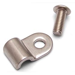 Picture of Helix 11101 3/8 Stainless Steel Single Line Clamps - Pack Of 12