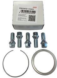 Picture of BBS 09.31.357 Pfs Kit - Volvo 5x108 - Includes 70mm Od - 63.3mm Id Ring / 70mm Clip / Lug Bolts