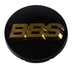 Picture of BBS 56.24.073 Center Cap 70.6mm Black/gold (3-Tab) (56.24.073)