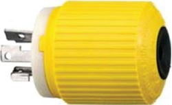 Picture of Hubbell HBL328DCP Lkg Marine Plug 24-32v Dc