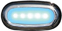 Picture of Scandvik 41362P 5 Led Court Light Sf Ss Blue