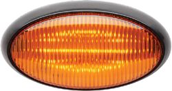 Picture of FULTYME RV 1172 Led Porch Oval Blk Base Amber