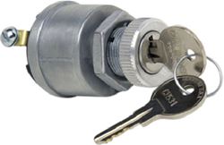 Picture of Cole Hersee 9579-BP Rotary Switch 4-Position W/key