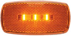 Picture of FULTYME RV 1186 Led Mark Lite Oval Blak Amber