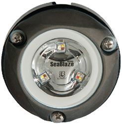 Picture of Lumitec 101456 Zambezi Mini Surface Mount Underwater Light, White Non-Dimming