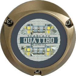 Picture of Lumitec 101510 LUMITEC Quattro Underwater Light, Bronze, Spectrum RGBW | 101510