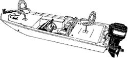 Picture of Carver Covers 77817EF-10 CARVER POLY-FLEX II XTRA WIDE SERIES STYLED-TO-FIT BOAT
