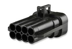 Picture of Holley 570-300 Efi Metripack, 8 Pin, Male, Black (10-Pack)