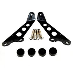Picture of Paramount Automotive 51-0464 Restylingblack 20"" Hood Led Bar Bracket (jeep Wrangler Jk)