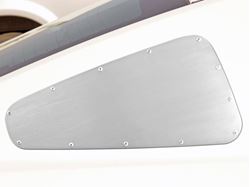 Picture of Drake Muscle Cars 5R3Z-29796/7-R Satin Quarter Window Cover
