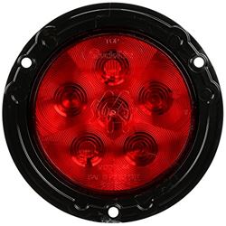 Picture of Truck-Lite 44326R Trucklite CO ***Discontinued***LED Super 44 S/T/T 6 Diode Lamp W/Black Flange Std. Ctn. Quantity 1