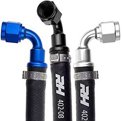 Picture of RED HORSE PERFORMANCE 402-10-20 10 402 Series Black Push Lock Hose -20 Feet