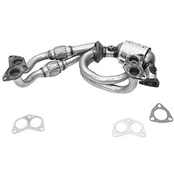Picture of AP Exhaust 771187 Converter Direct Fit California With Integrated Manifold