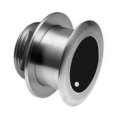 Picture of Simrad 000-13777-001 SIMRAD 000-13777-001,  XSONIC SS175M 0 degree Medium CHIRP through hull transducer. Black 9 pin connector: Cable length 33.0 ft