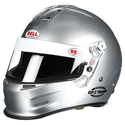 Picture of Bell 1425022 Gp2 Youth Helmet Silver 3xs Sfi24.1-15