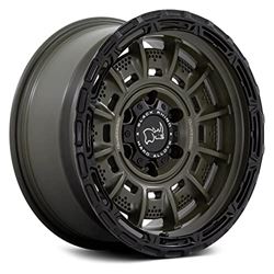 Picture of Black Rhino Wheels BR002EB17905012N 17x9 5x5" -12mm Olive Drab Green Wheel Rim 17" Inch