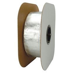Picture of Design Engineering Dei 93420 010420b50 Heat Sheath 1-1/2" I.d. X 50ft Aluminized Sleeving For Ultimate Hi-Temp Protection