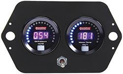 Picture of Quickcar Racing Products 67-2005 Digital 2-Gauge Panel Open Wheel Op/wt W/batt