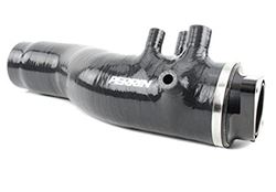 Picture of PERRIN Performance PSP-INT-424BK Black Turbo Inlet Hose With Nozzle(2015 Subaru Wrx 3in), 1 Pack