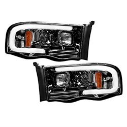 Picture of Recon 264191BKC Recondodge Ram For 02-05 1500/2500/3500 Projector Headlights