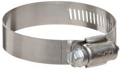 Picture of Ideal 5020051 Hy-Gear 50 Series Stainless Steel 201/301 Worm Gear Hose Clamp, General Purpose, 20 Sae Size, Fits 3/4 1-1/8" Hose Id, 19 Mm 44 Mm Hose Od Range (pack Of 10)