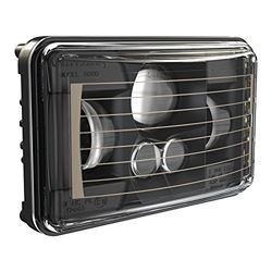 Picture of J.W. Speakers 0552651 4'' X 6'' Led Low Beam Headlight; Heated Lens To Melt Snow And Ice;
high-Output Leds; Dot-Compliant; Ece-Compliant For Right Hand
traffic; Die-Cast Aluminum Housing; Black Inner Bezel