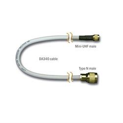 Picture of Digital Antenna 340-50NM 50' Da340 Cable W/ Mini Uhf Male & Type N Male Connectors, Mfg# 340-50nm, Includes 50' Of 340 Cable With Factory Attached Type N Male And Mini Uhf Male Connectors
