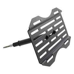 Picture of DC Sports LPR-100 Pilot Automotive Sportsuniversal Front License Plate Tow Hook Relocation Mounting Kit Black 12.75 Inch