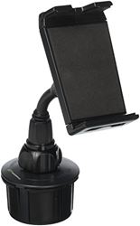 Picture of Bracketron BT1-657-2 Car Cup Holder Mount For Phablet-Style Smartphone & Tablet Tomtom Magellan Iphone X 8 Plus Ipad Samsung Galaxy Tab S4 S3 Microsoft Surface Pro Asus Zenpad 3s 10 Lenovo Ideapad , Black