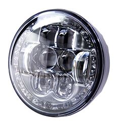 Picture of J.W. Speakers 0549911 5.75'' Round High And Low Beam Headlight; Right Hand Traffic;
high-Output Leds; Plug And Play Installation; Dot/ece-Compliant;
die-Cast Aluminum Housing; Retrofits Most Par46 Headlights
