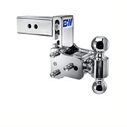 Picture of B&W TS20037C Class V 2 1/2in Receiver Chrome Tow & Stow 8in Model 5in Drop 5.5in Rise 2 & 2 5/16in Balls