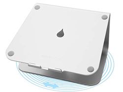 Picture of ShurTrax 10036 Mstand360 Laptop Stand With Swivel Base, Silver (patented) -
