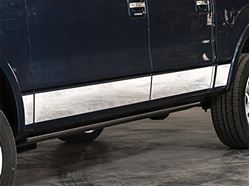 Picture of Inovative Creations T2237-304M Incrocker Panel Molding Stainless Steel 7.5 In. Width 10 Pc. Fits From The Body Side Molding Down Rocker Panel Molding