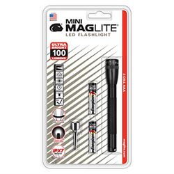 Picture of MagLite SP32016 Mini Led 2-Cell Aaa Flashlight Black -