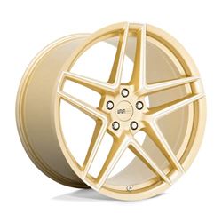Picture of Cray Wheels 2112PTA525120L67 Panthera Custom Wheel 21x12, 52 Offset, 5x120.65 Bolt Pattern, 67.06mm Hub Gloss Gold With Mirror Face Rim