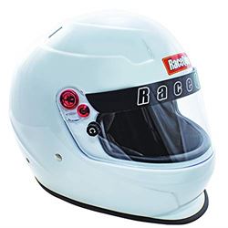 Picture of Racequip 276113 Full Face Helmet Pro20 Series Snell Sa2020 Rated Gloss White Medium